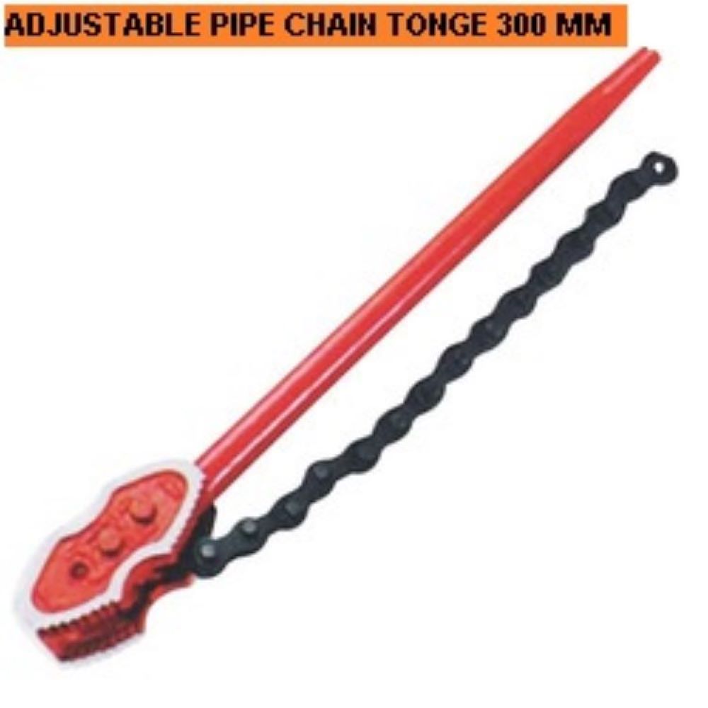 ADJUSTABLE PIPE CHAIN TONG 300 MM